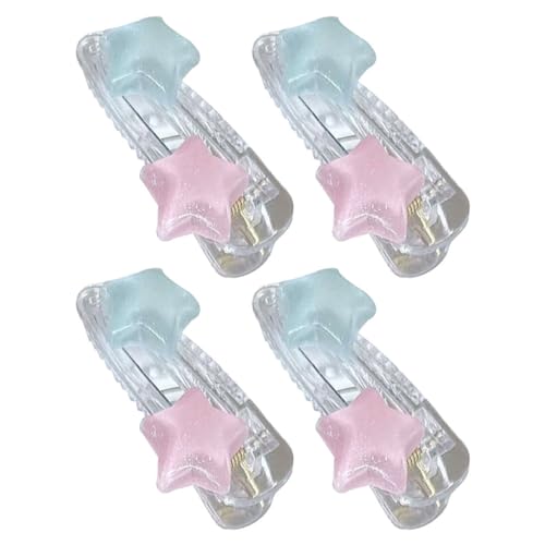OSOLADY 4stücke Stern-haarnadeln Süße Haarnadel-accessoires Kleine Haarspangen Stern-haarspangen Für Teenager-mädchen von OSOLADY