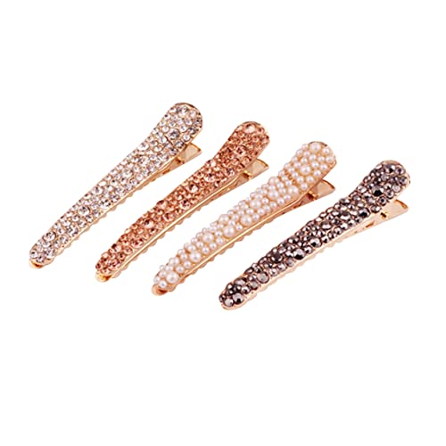 OSOLADY 4stücke Teiliges Haarspangen Mit Strass Stilvolle Haarklammern Für Damen Und Mädchen Für Verschiedene Frisuren Und Anlässe Zufällige Muster von OSOLADY