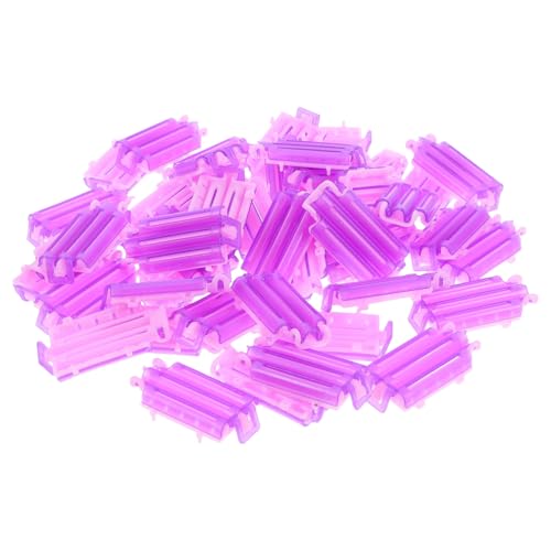 OSOLADY 45stücke Teiliges Haarglätter Für Lockige Frisuren Haarspangen Für Damen Und Mädchen Haarstyling-werkzeug Für Hause Oder Salon Violett von OSOLADY