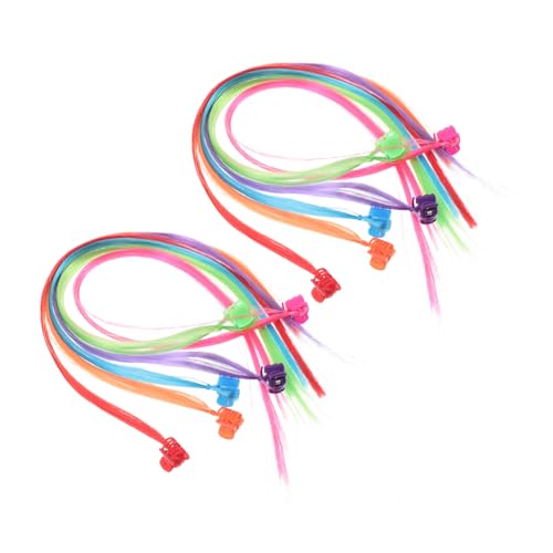 OSOLADY 48 Stück Ausgefallene Haarnadeln Für Mädchen: Geflochtene Haarverlängerungen Für Kinder – Stilvolle Und Dekorative Haar-accessoires Für Partys, Diy-frisuren Und Alltägliche Looks von OSOLADY