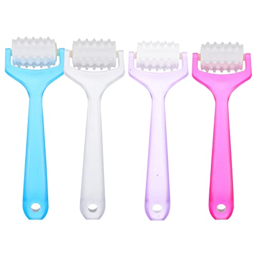OSOLADY 4Stücke Gesichtsroller Manuelle Hautpflegewalze für Faltenreduzierung und Perfektes für und Männer zur Hautpflege und Entspannung OSOLADY 4Stücke Gesichtsroller Manuelle Hautpflegewalze für Faltenreduzierung und Perfektes für und Männer zur Hautpflege und Entspannung von OSOLADY