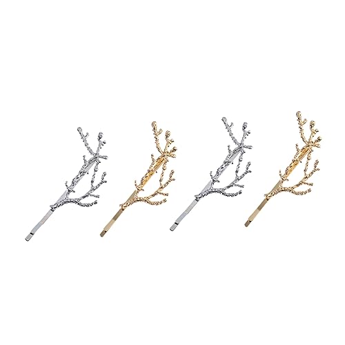OSOLADY 4Stücke Haarnadeln im Blattdesign Haarspangen für Braut und Festtagsfrisuren und Modisches Haarzubehör für Damen OSOLADY 4Stücke Haarnadeln im Blattdesign Haarspangen für Braut und Festtagsfrisuren und Modisches Haarzubehör für Damen von OSOLADY