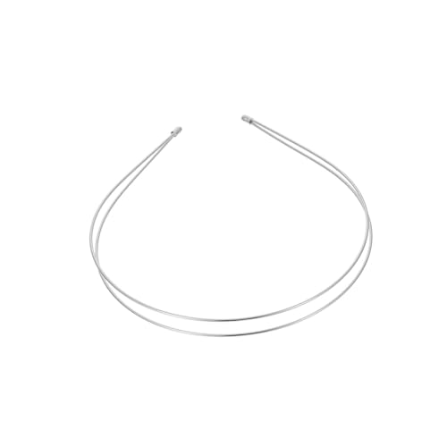 OSOLADY 4Stücke Retro Stil Haarband für Damen Metallkopfband Doppelschichtiges Design Eleganter Kopfschmuck für Partys und Tägliche Abnutzung für von OSOLADY