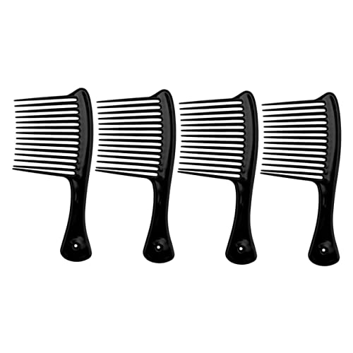 OSOLADY 4Stücke Teiliges Breiter Kunststoffkämme für Antistatische für Salons und Zuhause Männer Täglichen Haarstyling Routine OSOLADY 4Stücke Teiliges Breiter Kunststoffkämme für Antistatische für Salons und Zuhause Männer Täglichen Haarstyling Routine von OSOLADY