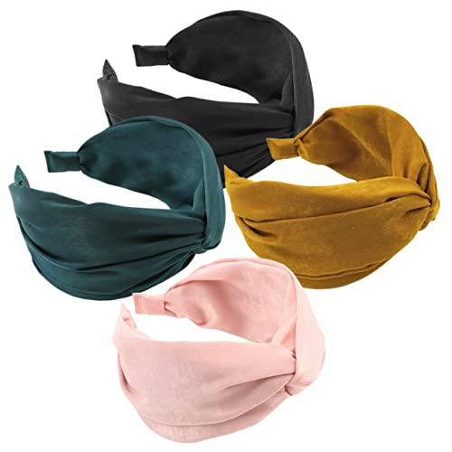 OSOLADY 4Stücke Teiliges Breites Stirnband für Knoten Stirnbänder für Partys und Leicht und Langlebig OSOLADY 4Stücke Teiliges Breites Stirnband für Knoten Stirnbänder für Partys und Leicht und Langlebig von OSOLADY