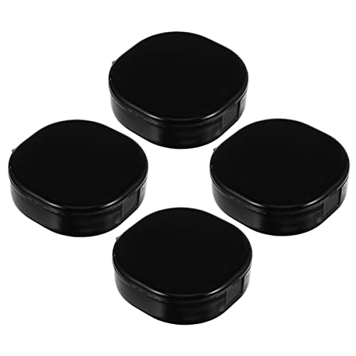 OSOLADY 4Stücke Tragbare Kosmetikbürste Reinigungskoffer Pinselreinigungswerkzeuge für Lidschatten Make Up Flexibel Langlebig für Einfache von Pinsel von OSOLADY