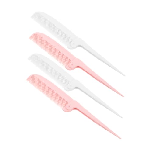 OSOLADY 4stücke Faltbarer Haarkamm Teiliges Pocket Damen Herren Präzise Teilung Geeignet Für Haartypen Antistatisch Und Leicht Für Reisen Und Styling OSOLADY 4stücke Faltbarer Haarkamm Teiliges Pocket Damen Herren Präzise Teilung Geeignet Für Haartypen Antistatisch Und Leicht Für Reisen Und Styling von OSOLADY