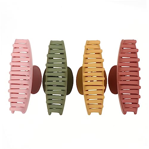 OSOLADY 4stücke Haarklammer Haarspange Acryl Haar Klaue Clips Frauen Haar Clips Große Haarspange Klemmen OSOLADY 4stücke Haarklammer Haarspange Acryl Haar Klaue Clips Frauen Haar Clips Große Haarspange Klemmen von OSOLADY