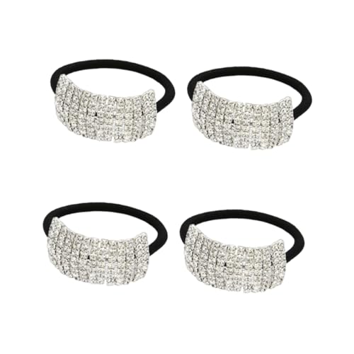 OSOLADY 4stücke Haarringe Für Damen Elegante Haarschmuck Haarbänder Für Zopfhalter Chic Und Vielseitig Für Jeden Anlass OSOLADY 4stücke Haarringe Für Damen Elegante Haarschmuck Haarbänder Für Zopfhalter Chic Und Vielseitig Für Jeden Anlass von OSOLADY