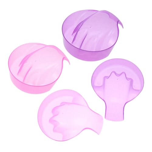 OSOLADY 4stücke Nail Polish Entferner Schüssel Einweichbecken Für Maniküre Gel Nagellack Entfernung Einfache Reinigung Ergonomisches Design Für Nagelpflege Und Nagelstudios von OSOLADY