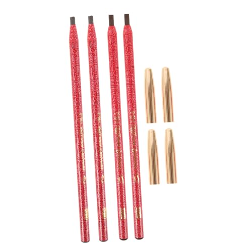 OSOLADY 4stücke Teiliges Set Augenbrauenstifte Für Natürliche Augenbrauen Wasserdichte Und Langlebige Makeup-stifte Für Anfänger Für Schönheitssalons Zuhause Und Reisen von OSOLADY
