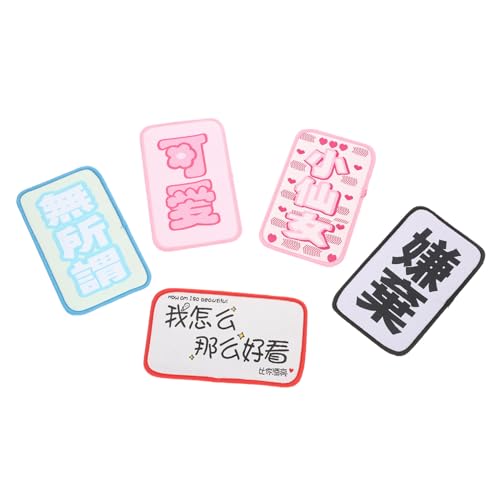 OSOLADY 5 Stück Bang-Aufkleber haar spangen haarclips haar volumenclip haaraccessoires hairclip hair pin voluminös lockig Akt Patch Haarspange Haar-Sticker-Pad Haarknall-Pad Polyester von OSOLADY