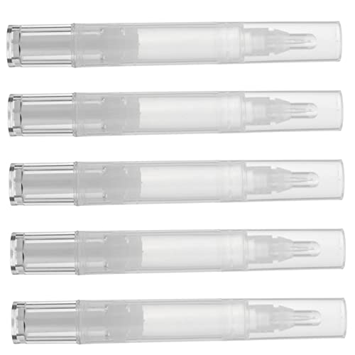 OSOLADY 5 Stücke 5 Ml Leere Lip Gloss Lip Glazes Flaschen Reisen Subflaschen (sortierte Farbe) von OSOLADY