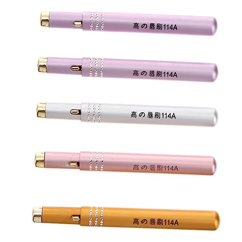 OSOLADY 5 Stücke Sortierte Farbe Einziehbare Lippenstiftbürste Lippenbürsten Lip Gloss Applikatoren OSOLADY 5 Stücke Sortierte Farbe Einziehbare Lippenstiftbürste Lippenbürsten Lip Gloss Applikatoren von OSOLADY