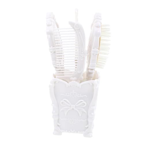 OSOLADY 5-teiliges Haarbürsten-set Für Mädchen Mit Antikem Pinsel Kamm Spiegel Salon Haarbürste Kamm Für Zuhause OSOLADY 5-teiliges Haarbürsten-set Für Mädchen Mit Antikem Pinsel Kamm Spiegel Salon Haarbürste Kamm Für Zuhause von OSOLADY