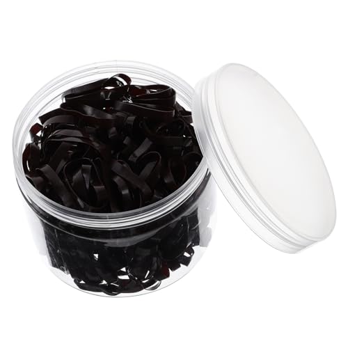 OSOLADY 500 Stück Einweg Haarbänder aus Elastischem Gummi Kleine Haargummis für Mädchen Schonend zu Haaren Dehnbar und Langlebig für Pferdeschwanz Flechten und Vielseitiges Styling von OSOLADY