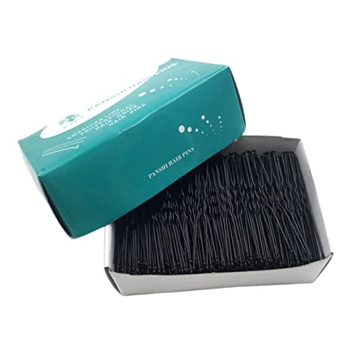 OSOLADY 500G U Förmige Haarnadeln für Haarklammern im Einfache und Stylische Haaraccessoires für Mädchen Mittlere Schwarz OSOLADY 500G U Förmige Haarnadeln für Haarklammern im Einfache und Stylische Haaraccessoires für Mädchen Mittlere Schwarz von OSOLADY