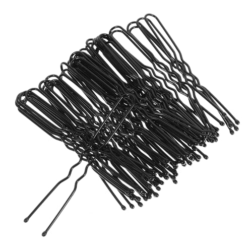 OSOLADY 50Stücke Schwarze U Förmige Bobby Haarnadeln Metallhaarklammern für Hochsteckfrisuren für Hochzeiten und Partys Frisurenset für Damen OSOLADY 50Stücke Schwarze U Förmige Bobby Haarnadeln Metallhaarklammern für Hochsteckfrisuren für Hochzeiten und Partys Frisurenset für Damen von OSOLADY