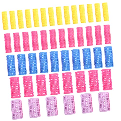 OSOLADY 50stücke Selbsthaftende Haarwickler Aus Kunststoff Leichte Lockenwickler Für Volumen Für Friseure Hause Bis Variationen Hitzefreies Styling Für Damen Und Mädchen OSOLADY 50stücke Selbsthaftende Haarwickler Aus Kunststoff Leichte Lockenwickler Für Volumen Für Friseure Hause Bis Variationen Hitzefreies Styling Für Damen Und Mädchen von OSOLADY
