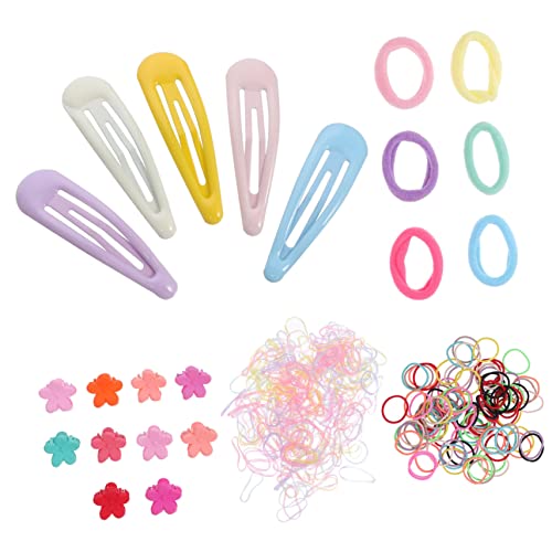 OSOLADY 565 Stücke Kinder Haarseile Haar Krawatten Schnapp Haarspangen Gummiband Mädchen Haarschmuck OSOLADY 565 Stücke Kinder Haarseile Haar Krawatten Schnapp Haarspangen Gummiband Mädchen Haarschmuck von OSOLADY