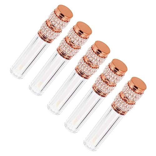 OSOLADY 5Stücke DIY Lipgloss Tube Leere Kosmetikverpackung für Lippenstift Tragbare und Behälter für und Mädchen für DIY Kosmetikprojekte OSOLADY 5Stücke DIY Lipgloss Tube Leere Kosmetikverpackung für Lippenstift Tragbare und Behälter für und Mädchen für DIY Kosmetikprojekte von OSOLADY