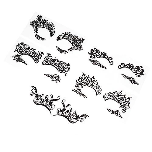 OSOLADY 5Stücke Temporäre Tattoo Aufkleber Für Karneval Maskerade Und Cosplay Hautfreundliche Eyeliner Make Up Aufkleber Für Halloween Und Kostümpartys Umwerfendes Design OSOLADY 5Stücke Temporäre Tattoo Aufkleber Für Karneval Maskerade Und Cosplay Hautfreundliche Eyeliner Make Up Aufkleber Für Halloween Und Kostümpartys Umwerfendes Design von OSOLADY