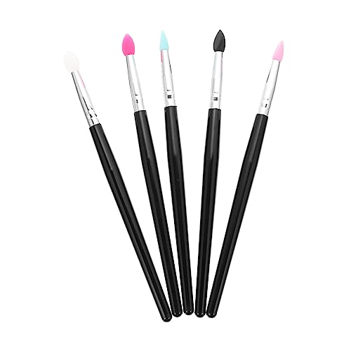OSOLADY 5stücke Teiliges Silikon Lippenpinsel Frauen Lidschatten Und Glitzer- Für Make-up-anwendungen Einfache Handhabung Reinigung Für Zu Besonderen Anlässen OSOLADY 5stücke Teiliges Silikon Lippenpinsel Frauen Lidschatten Und Glitzer- Für Make-up-anwendungen Einfache Handhabung Reinigung Für Zu Besonderen Anlässen von OSOLADY