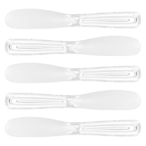 OSOLADY 5stücke Creme Spatel Zum Mischen Von Kosmetikmasken Spatel Für Hautpflege Applikator Für Schönheitslöffel Für Creme Löffel Für von OSOLADY