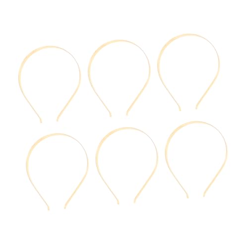 OSOLADY 6 Stck. Teiliges aus Elegantem Metall Diy Haarschmuck für Goldene Haarbänder für Täglichen Gebrauch und Besondere Anlässe OSOLADY 6 Stck. Teiliges aus Elegantem Metall Diy Haarschmuck für Goldene Haarbänder für Täglichen Gebrauch und Besondere Anlässe von OSOLADY