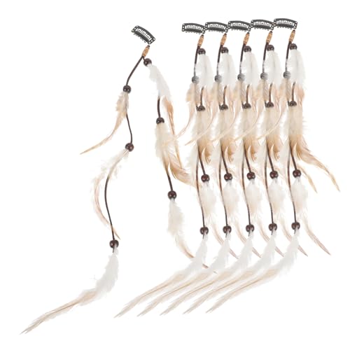 OSOLADY 6 Stück Ethnische Haar Clips für Frauen Boho Haaraccessoire Clip in Extensions für Festivals und Cosplay Einfache Anwendung OSOLADY 6 Stück Ethnische Haar Clips für Frauen Boho Haaraccessoire Clip in Extensions für Festivals und Cosplay Einfache Anwendung von OSOLADY