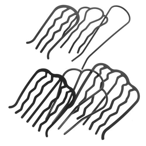 OSOLADY 6 Stück Seitlicher Haarkamm für Mädchen entwirren Haarkämme Brötchenmaschine für Haare Zahn lang lockig Brötchenkamm Dutt-Haarkamm für den Außenbereich Eisen Black OSOLADY 6 Stück Seitlicher Haarkamm für Mädchen entwirren Haarkämme Brötchenmaschine für Haare Zahn lang lockig Brötchenkamm Dutt-Haarkamm für den Außenbereich Eisen Black von OSOLADY