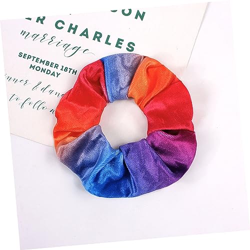 OSOLADY 6 Stück Teiliges Regenbogen Haargummis für Damen Elastische Langlebige Haarbänder mit Sternenhimmel Design Kreative Ponytail Halter Haarschmuck für Alltag und OSOLADY 6 Stück Teiliges Regenbogen Haargummis für Damen Elastische Langlebige Haarbänder mit Sternenhimmel Design Kreative Ponytail Halter Haarschmuck für Alltag und von OSOLADY