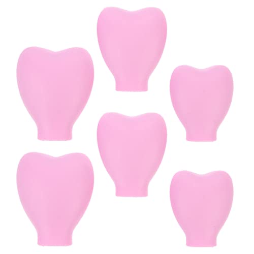 OSOLADY 6 Stücke Make Up Kopf Abdeckungen Silikon Schutzhüllen für Kosmetikpinsel Klein und Kompakt Reise Organizer für Make Up OSOLADY 6 Stücke Make Up Kopf Abdeckungen Silikon Schutzhüllen für Kosmetikpinsel Klein und Kompakt Reise Organizer für Make Up von OSOLADY