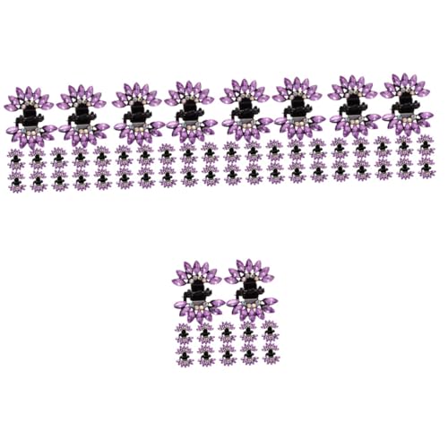 OSOLADY 60stücke Mini Haarklammern Aus Wasserdiamant Kleine Krallenclips Für Dünnes Und Dickes Haar Für Mädchen Und Frauen Tägliche Nutzung Und Besondere Anlässe von OSOLADY