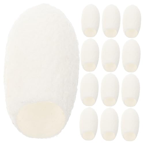 OSOLADY 60stücke Gesichtspflegeball Aus Seide Mit Kokonreinigung Für Sanfte Peeling Und Tiefenreinigung Seidenraupe Gesichtsreinigungsball Für Hautpflege Und von OSOLADY