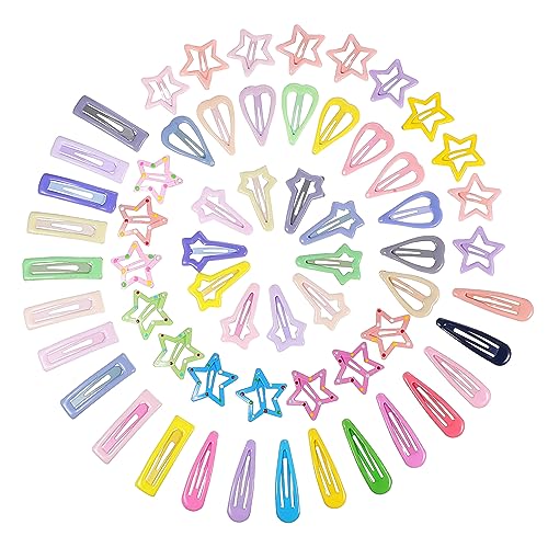 OSOLADY 60Stücke Kawaii Haarspangen für Mädchen Schnapp Haarnadeln Verschiedenen Designs Langlebige Haar Accessoires für Geburtstagsgeschenke und Festliche Anlässe OSOLADY 60Stücke Kawaii Haarspangen für Mädchen Schnapp Haarnadeln Verschiedenen Designs Langlebige Haar Accessoires für Geburtstagsgeschenke und Festliche Anlässe von OSOLADY