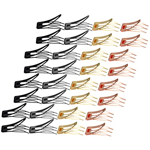 OSOLADY 60stücke Metall Snap Haar Clips Haarspangen Haar Zubehör Für Damen Mädchen Haarstyling Im Alltag von OSOLADY