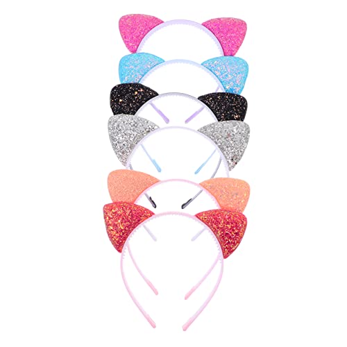 OSOLADY 6Stücke Katzenohren Haarband für Teiliges Stirnband Bunten Farben für Partys Geburtstagsfeiern Haarschmuck für Mädchen OSOLADY 6Stücke Katzenohren Haarband für Teiliges Stirnband Bunten Farben für Partys Geburtstagsfeiern Haarschmuck für Mädchen von OSOLADY