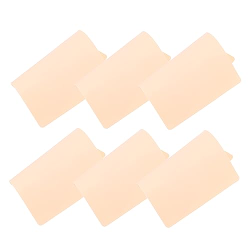 OSOLADY 6Stücke Silikon Tätowierung Übungshaut Dauerhafte Kunsthaut für Eyeliner Körper Tätowierung für Anfänger Profis Hautähnliches Material für Optimale Praxiserfahrung OSOLADY 6Stücke Silikon Tätowierung Übungshaut Dauerhafte Kunsthaut für Eyeliner Körper Tätowierung für Anfänger Profis Hautähnliches Material für Optimale Praxiserfahrung von OSOLADY