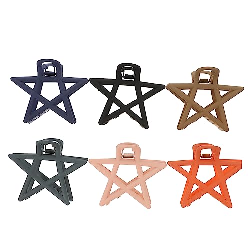 OSOLADY 6Stücke Sternbacken Haarklammern Haarnadeln für Damen Vielseitige Haarspangen Koreanisch Kaffee für Verschiedene OSOLADY 6Stücke Sternbacken Haarklammern Haarnadeln für Damen Vielseitige Haarspangen Koreanisch Kaffee für Verschiedene von OSOLADY