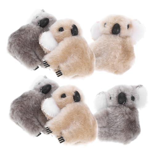 OSOLADY 6Stücke Teiliges Cartoon Haarklammern Plüsch Haarclips für Mädchen Niedliche Haardekoration für Alltag Geburtstagsfeiern und Besondere Anlässe OSOLADY 6Stücke Teiliges Cartoon Haarklammern Plüsch Haarclips für Mädchen Niedliche Haardekoration für Alltag Geburtstagsfeiern und Besondere Anlässe von OSOLADY