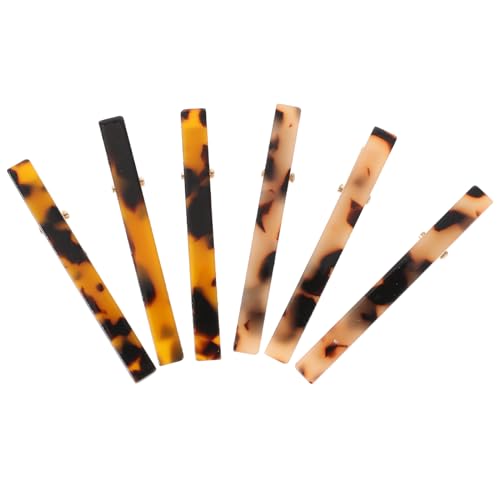OSOLADY 6stücke Haarclips Mit Druckdesign Haarspangen Aus Acetat-acryl Für Damen Und Frauen Zum Haarschmuck Und Styling von OSOLADY