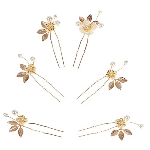 OSOLADY 6Stücke Teiliges Retro Haarnadeln für Damen Blumen Haarschmuck für Hochzeitsfeiern Braut Haargabel aus Hochzeitsaccessoires für Unvergessliche OSOLADY 6Stücke Teiliges Retro Haarnadeln für Damen Blumen Haarschmuck für Hochzeitsfeiern Braut Haargabel aus Hochzeitsaccessoires für Unvergessliche von OSOLADY