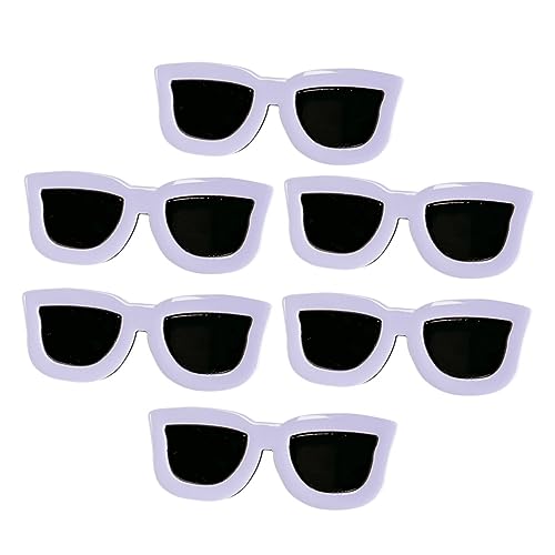 OSOLADY 6stücke Sonnenbrille Form Haarspange Lustige Haarnadeln Haar Accessoires Für Mädchen von OSOLADY