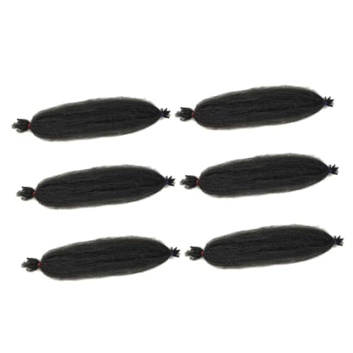 OSOLADY 6stücke Synthetische Gedrehte Perücken Mit Locken Lange Afro-haar-verlängerung Für Frauen Und Mädchen Für Halloween Karneval Und Shows OSOLADY 6stücke Synthetische Gedrehte Perücken Mit Locken Lange Afro-haar-verlängerung Für Frauen Und Mädchen Für Halloween Karneval Und Shows von OSOLADY