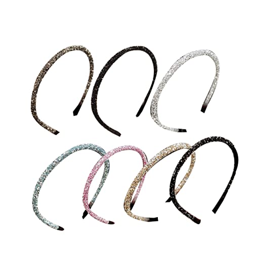 OSOLADY 7Stücke Teiliges Strass Haar Hoop Stirnbänder für und Mädchen Atmungsaktiver Haarschmuck für Alltag und Besondere Anlässe OSOLADY 7Stücke Teiliges Strass Haar Hoop Stirnbänder für und Mädchen Atmungsaktiver Haarschmuck für Alltag und Besondere Anlässe von OSOLADY