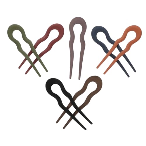 OSOLADY 7st Haarnadel Haarstäbchen Für Brötchen Haarstäbchen Für Frauen Französische Anstecknadel Haargabel Für Frauen Hochsteckfrisur Haarschmuck Haarknotenstäbchen Frauenhaarstock Stk von OSOLADY