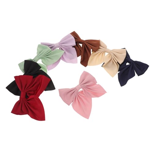 OSOLADY 8 Stück Japanische Haar Accessoires Haarschleifen Für Frauen Clip Schleife Entenschnabel Haarspangen Mädchenschleifen Haarspangen Für Mädchen von OSOLADY