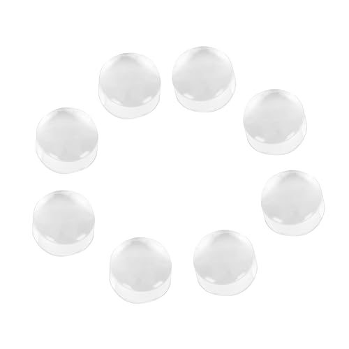 OSOLADY 8 Stück Nagelstempel aus Transparente Diy Nail Art Stempel für Präzise Maniküre für Zuhause und Nagelsalons von OSOLADY