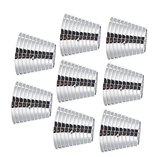 OSOLADY 8 Stück Pferdeschwanzhalter Elastische Haarspangen Simulation Metall Clip Haarschmuck für Damen für Hochzeiten und Partys von OSOLADY
